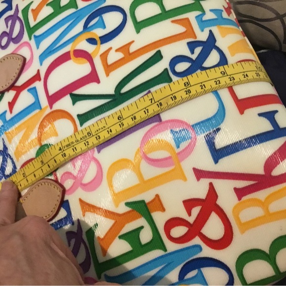 Vintage Dooney and Bourke Scribble Shoulder Bag - Picture 13 of 15